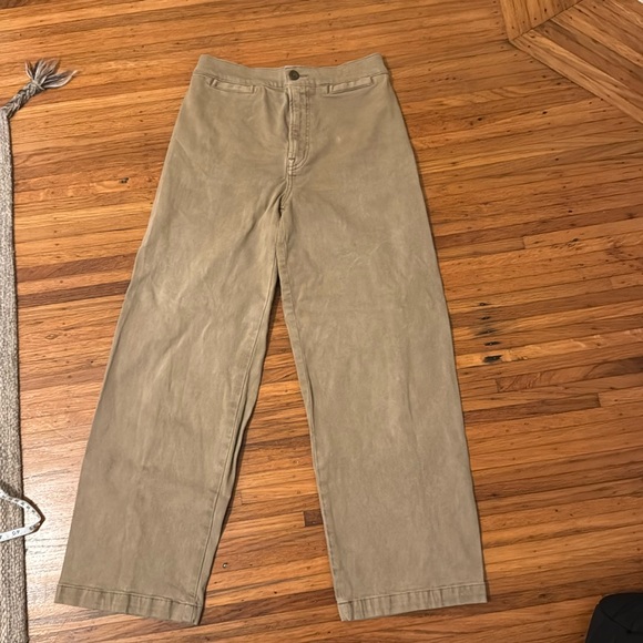 Madewell Pants - Madewell Emmett Wide Leg crop pants